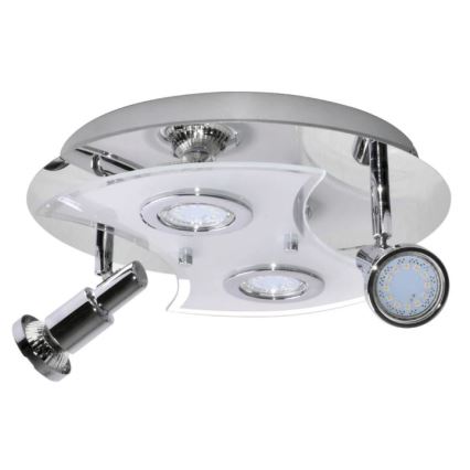 Briloner 2159-048LM - Foco LED SPLASH 4xGU10/3W/230V