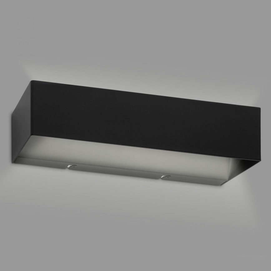 Briloner 2204-015 - Iluminação de parede exterior LED LED/8W/230V IP44 preto