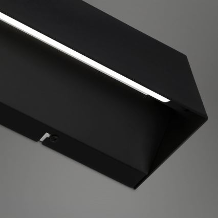 Briloner 2204-015 - Iluminação de parede exterior LED LED/8W/230V IP44 preto