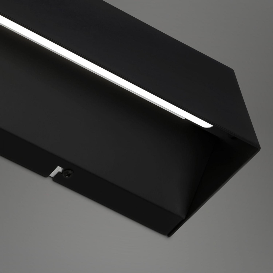Briloner 2204-015 - Iluminação de parede exterior LED LED/8W/230V IP44 preto