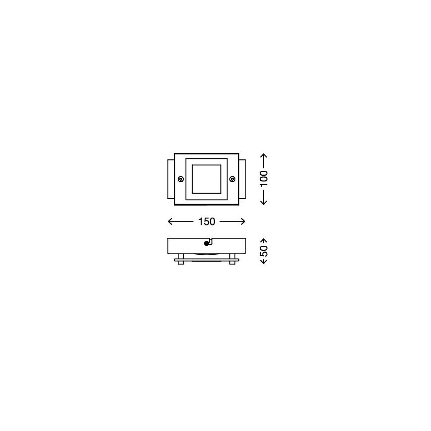 Briloner - 2213-018 - Luz de teto de casa de banho LED SPLASH LED/4,5W/230V IP44