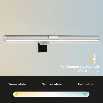 Briloner 2303-014 - Iluminação de monitor LED com regulação LED/3,5W/5V 3000/4500/6500K