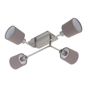Briloner 2810-042 - candelabro integrado NATURE 4xE14/5,5W/230V
