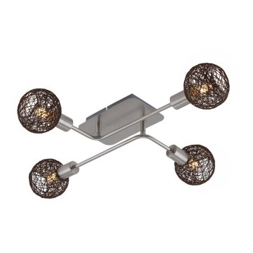 Briloner 2814-042 - Candelabro integrado 4xE14/5,5W/230V