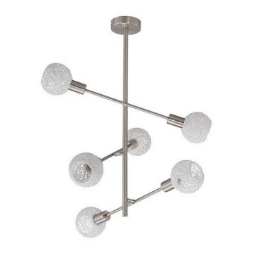 Briloner 2815-066 - Candelabro pendente 6xE14/5,5W/230V
