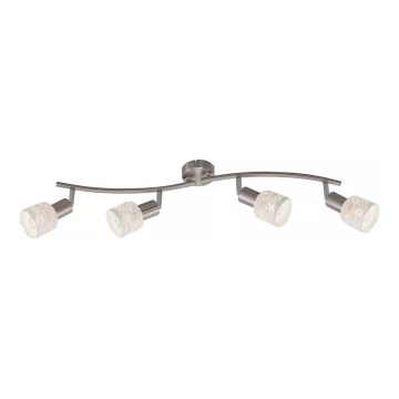 Briloner 2826-042 - Foco SPOT 4xE14/6W/230V cromado mate