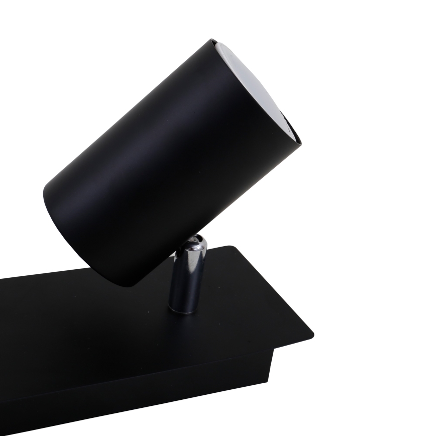 Briloner 2857-025 - Foco SPOT 2xGU10/40W/230V preto