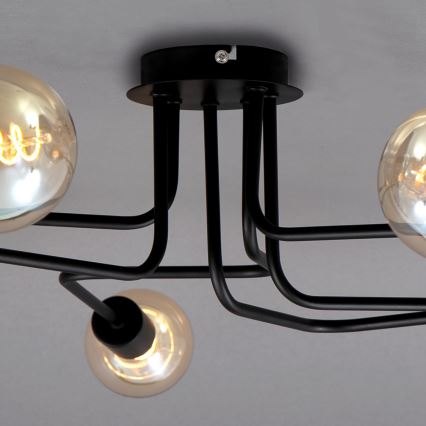 Briloner 2887-065 - Candelabro integrado FARETTO 6xE27/60W/230V