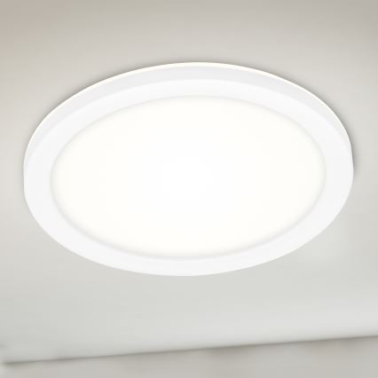 Briloner 3008-016 - Iluminação de teto LED LED/8W/230V diâmetro 21 cm branco IP44
