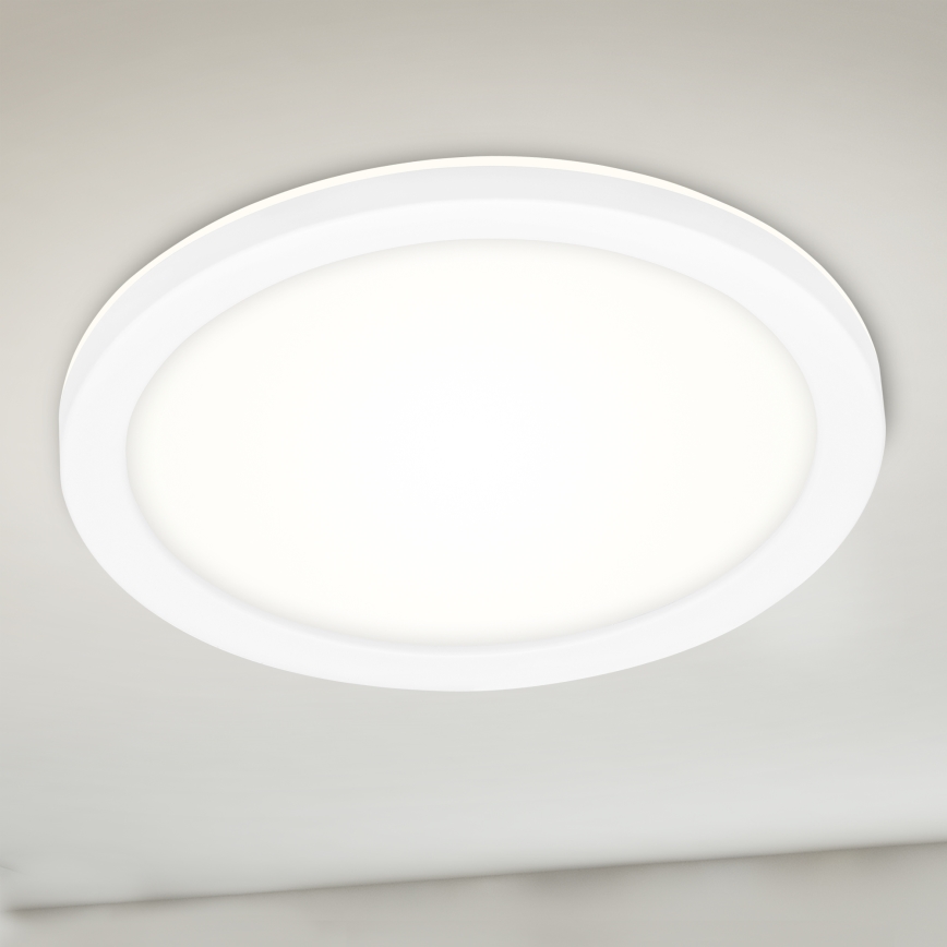 Briloner 3008-016 - Iluminação de teto LED LED/8W/230V diâmetro 21 cm branco IP44