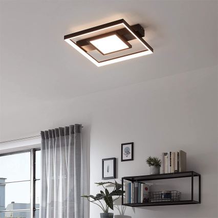 Briloner 3028-015 - Iluminação de teto LED com regulação FRAME LED/38W/230V