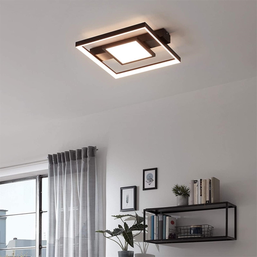 Briloner 3028-015 - Iluminação de teto LED com regulação FRAME LED/38W/230V