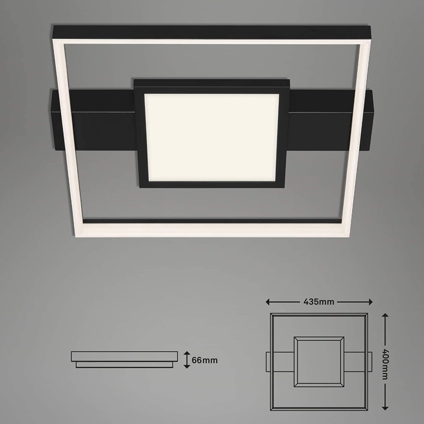 Briloner 3028-015 - Iluminação de teto LED com regulação FRAME LED/38W/230V