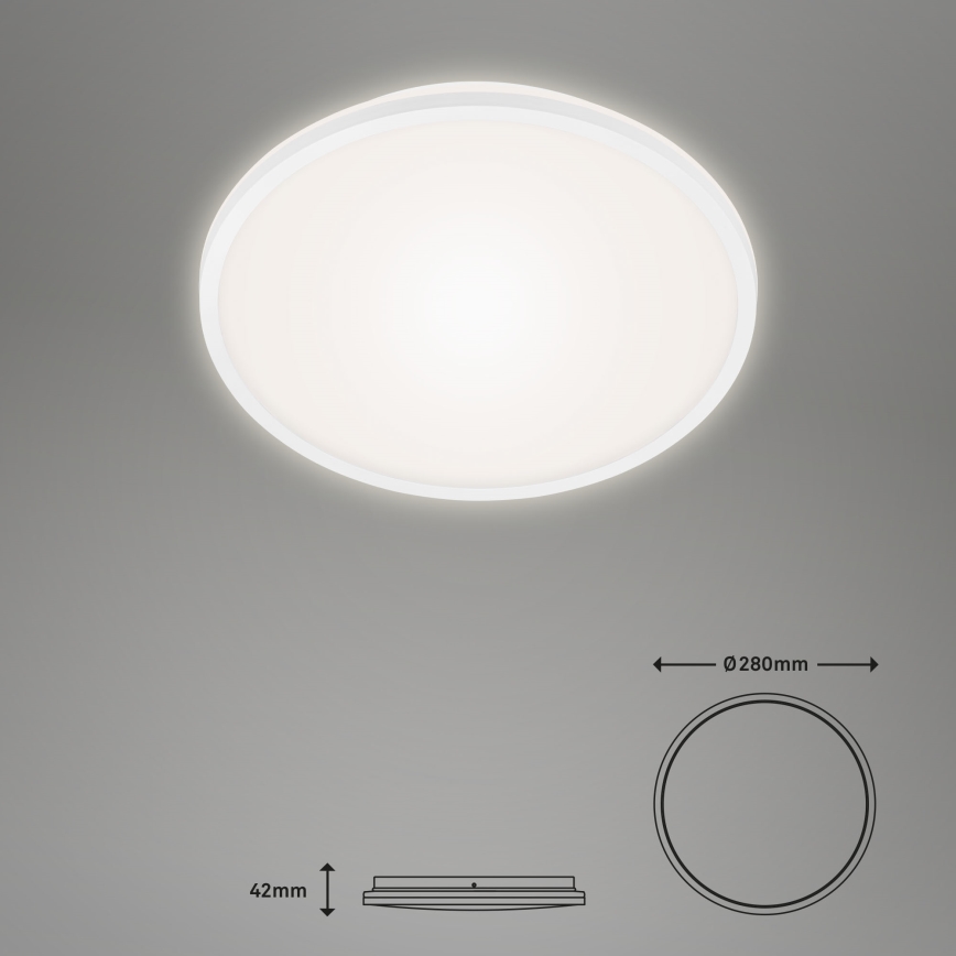 Briloner 3046-016 - Iluminação de teto LED RUNA LED/15W/230V