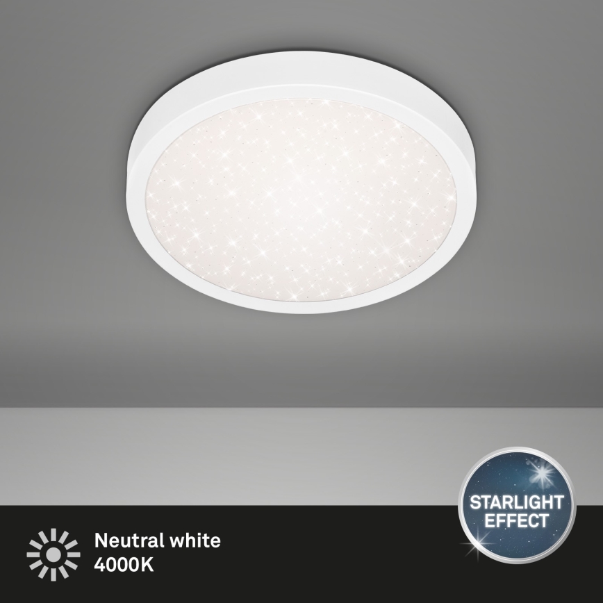 Briloner 3048-016 - Iluminação de teto LED RUNA LED/18W/230V branco