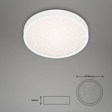 Briloner 3048-016 - Iluminação de teto LED RUNA LED/18W/230V branco