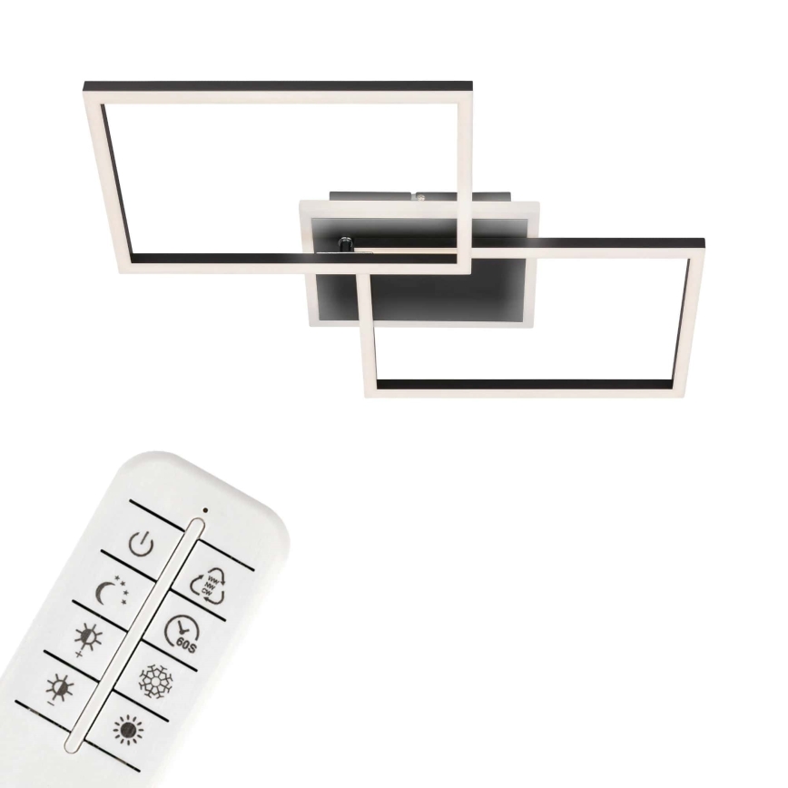 Briloner 3049-015 - Iluminação de teto LED com regulação FRAME LED/40W/230V + controlo remoto