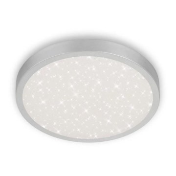 Briloner 3071-014 - Iluminação de teto LED RUNA LED/24W/230V prateado