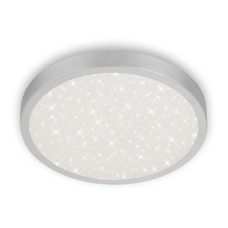 Briloner 3071-014 - Iluminação de teto LED RUNA LED/24W/230V prateado