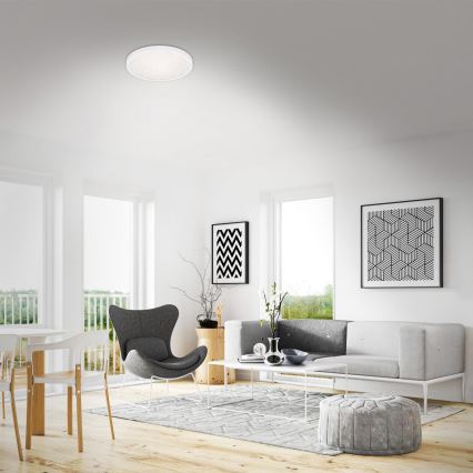 Briloner 3071-016 - Iluminação de teto LED RUNA LED/24W/230V 4000K diâmetro 38 cm branco