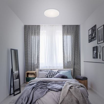 Briloner 3071-016 - Iluminação de teto LED RUNA LED/24W/230V 4000K diâmetro 38 cm branco