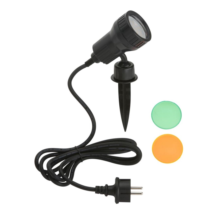 Briloner 3075-015 - Candeeiro LED de exterior TERRA 1xGU10/3W/230V IP44