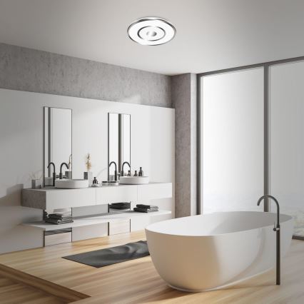 Briloner 3083-018 - Iluminação de teto de casa de banho LED com regulação COOL&COSY LED/24W/230V IP44