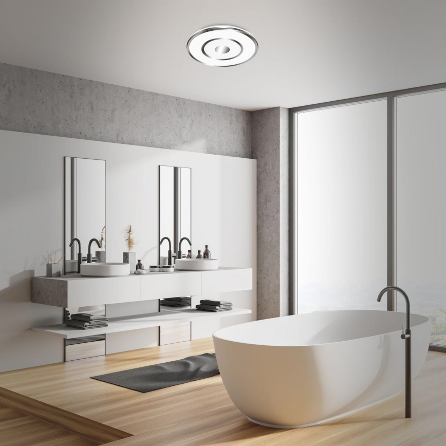 Briloner 3083-018 - Iluminação de teto de casa de banho LED com regulação COOL&COSY LED/24W/230V IP44