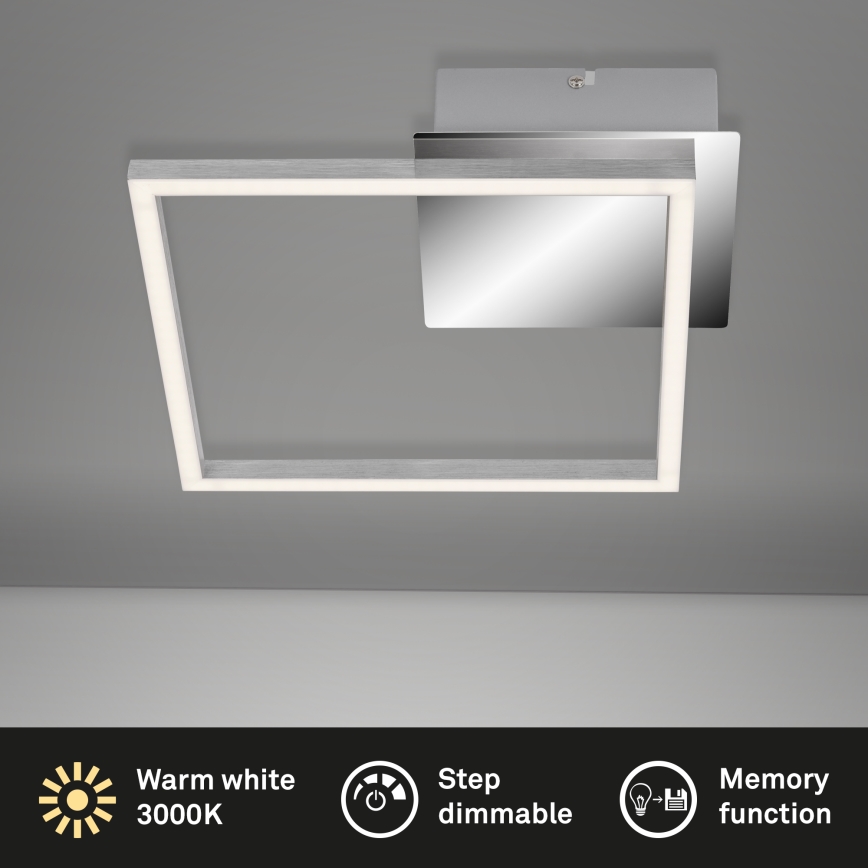 Briloner 3105-018 - LIluminação de teto LED com regulação FRAMES LED/9,7W/230V