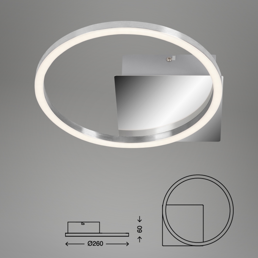 Briloner 3106-018 - Iluminação de teto LED com regulação FRAMES LED/7,5W/230V