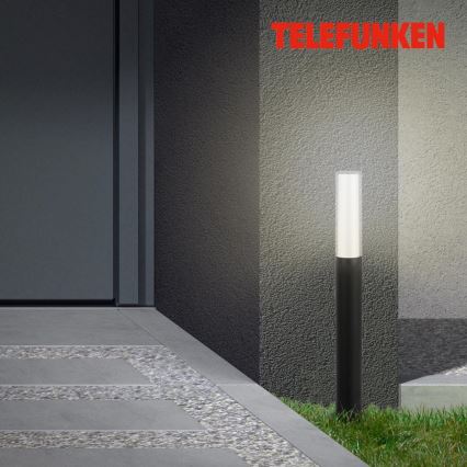 Briloner 311405TF - Candeeiro exterior LED LED/8W/230V IP44 4000K 57 cm preto