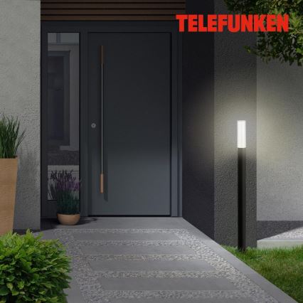Briloner 311505TF - Candeeiro exterior LED LED/8W/230V IP44 4000K 97 cm preto