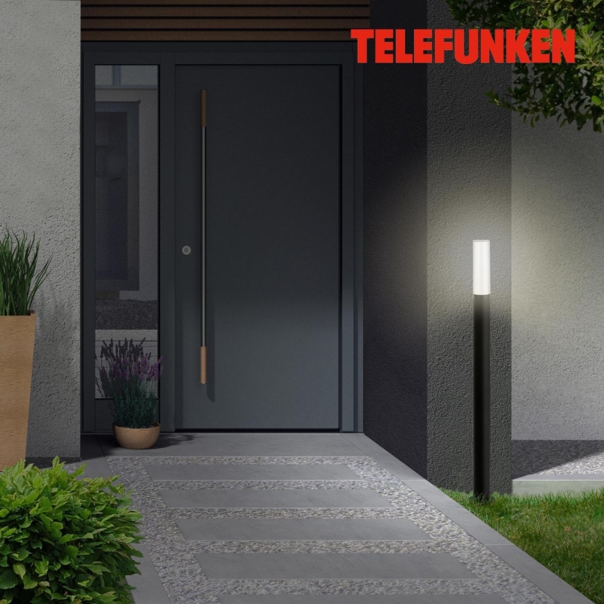 Briloner 311505TF - Candeeiro exterior LED LED/8W/230V IP44 4000K 97 cm preto