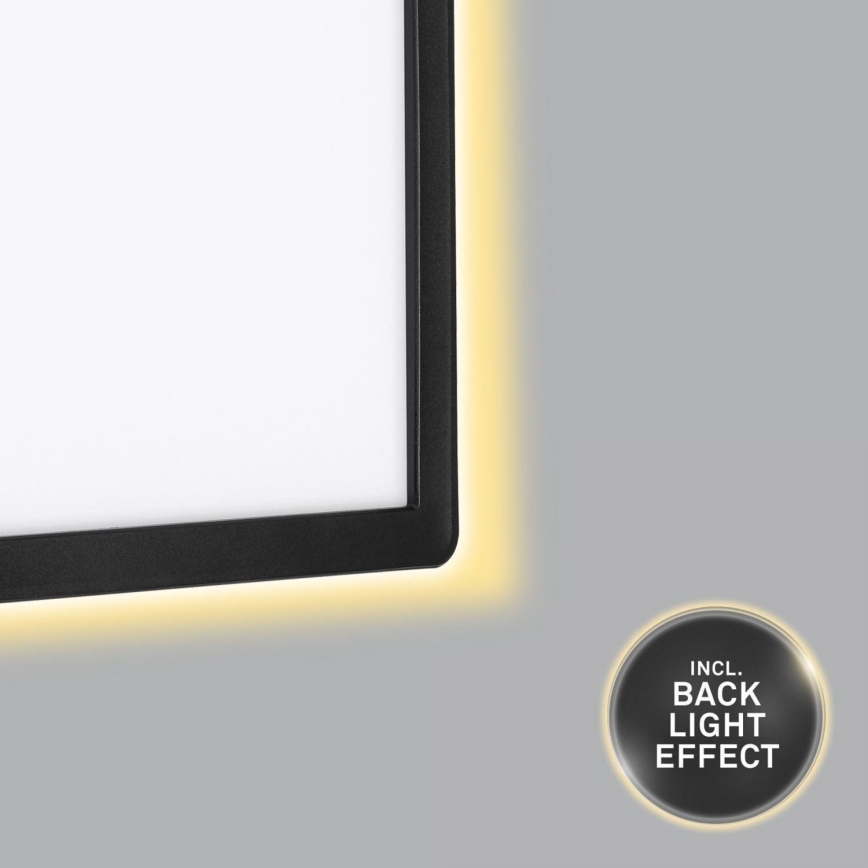 Briloner 313505TF - Iluminação de parede exterior LED LED/15W/230V IP44 4000K preto