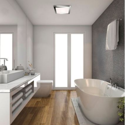 Briloner 3142-018 - Iluminação de teto para casa de banho LED COOL&COSY LED/21W/230V 2700/4000K IP44