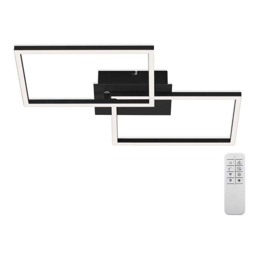 Briloner 3149-018 - Candelabro montado à superfície LED com regulação FRAME 2xLED/15W/230V + controlo remoto