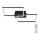 Briloner 3149-018 - Candelabro montado à superfície LED com regulação FRAME 2xLED/15W/230V + controlo remoto
