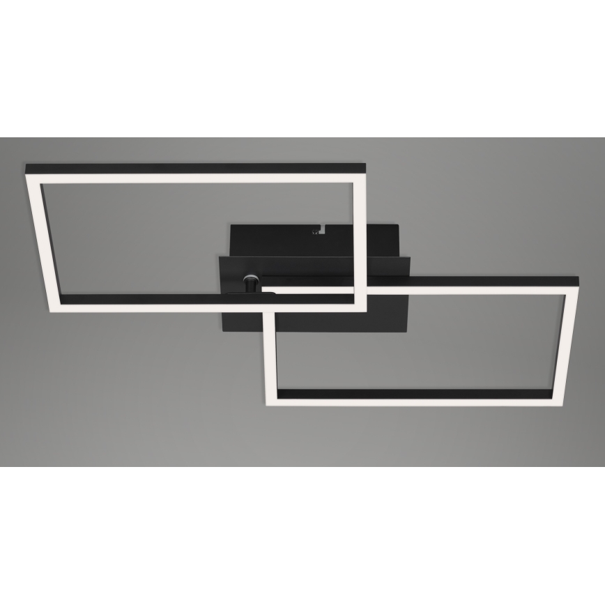 Briloner 3149-018 - Candelabro montado à superfície LED com regulação FRAME 2xLED/15W/230V + controlo remoto