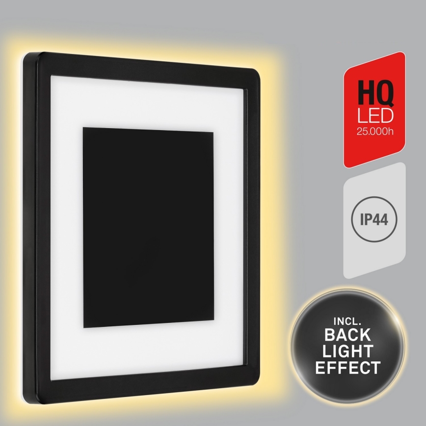 Briloner 315905TF - Iluminação de parede exterior LED LED/15W/230V IP44 4000K preto