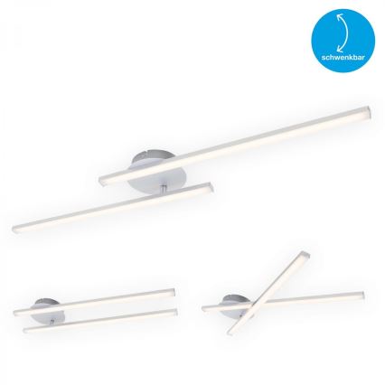 Briloner 3163-029 - Candelabro integrado LED GO 2xLED/9W/230V