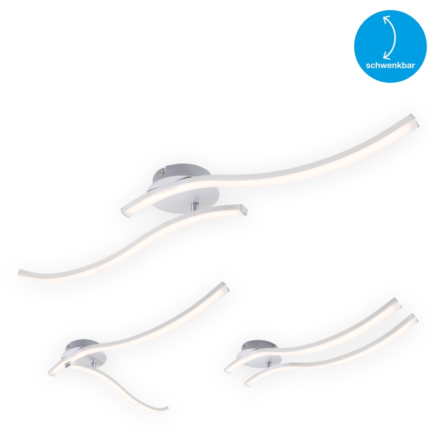 Briloner 3165-029 - Candelabro integrado LED GO 2xLED/9W/230V