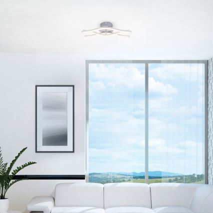 Briloner 3186-039 - Candelabro montado à superfície LED GO 3xLED/6W/230V