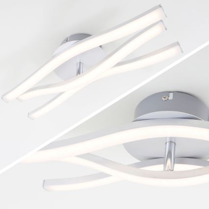 Briloner 3186-039 - Candelabro montado à superfície LED GO 3xLED/6W/230V