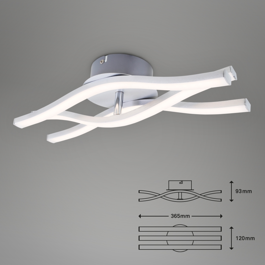 Briloner 3186-039 - Candelabro montado à superfície LED GO 3xLED/6W/230V