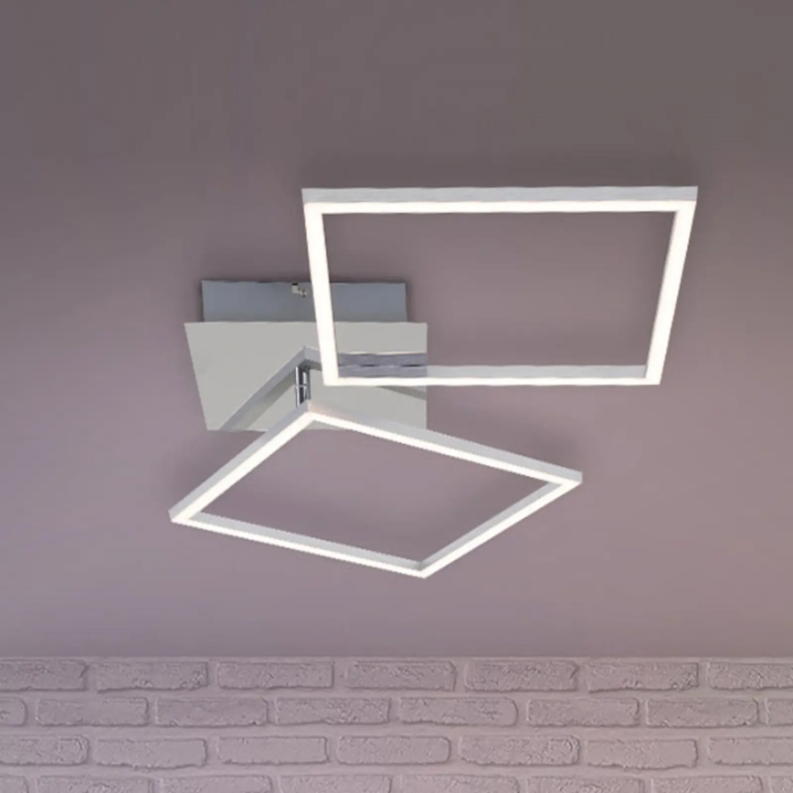Briloner 3192-018 - Iluminação de teto LED FRAMES 2xLED/16W/230V