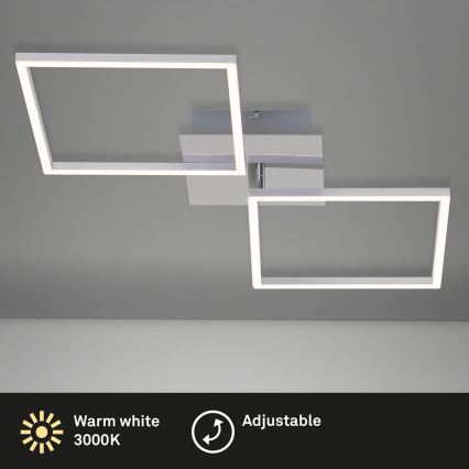 Briloner 3192-018 - Iluminação de teto LED FRAMES 2xLED/16W/230V