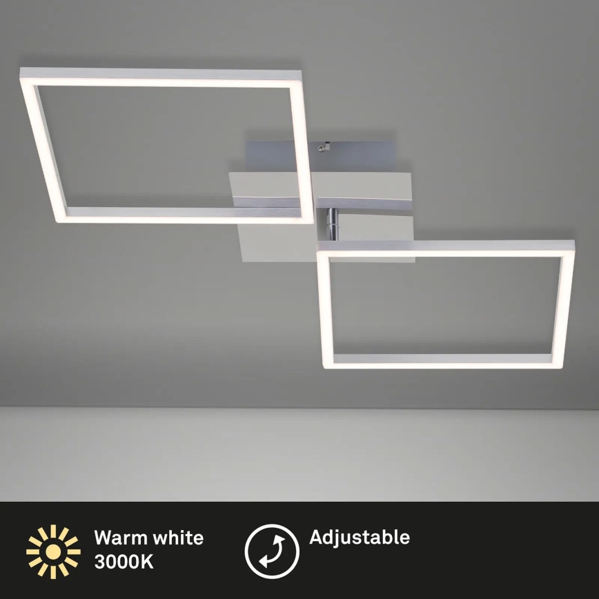 Briloner 3192-018 - Iluminação de teto LED FRAMES 2xLED/16W/230V