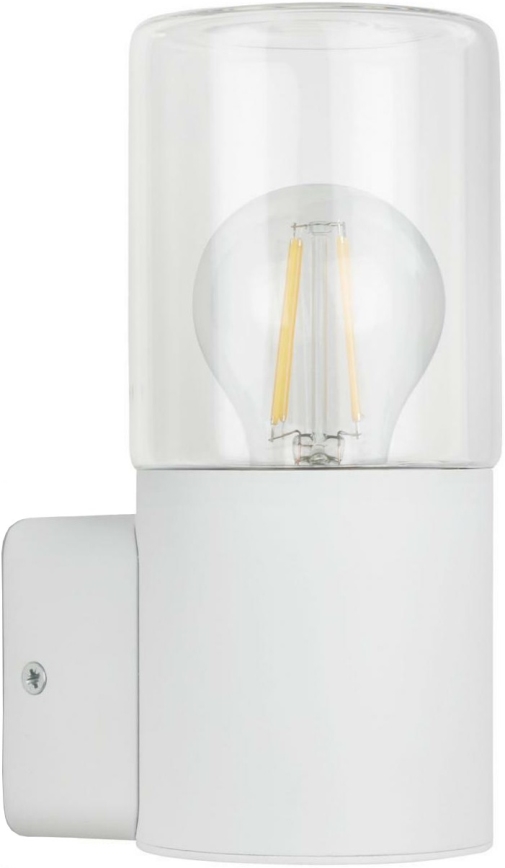 Briloner 320506TF - Iluminação de parede exterior 1xE27/12W/230V IP44 branco