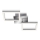 Briloner 3207-018 - Iluminação de teto LED FRAMES 2xLED/8W/230V