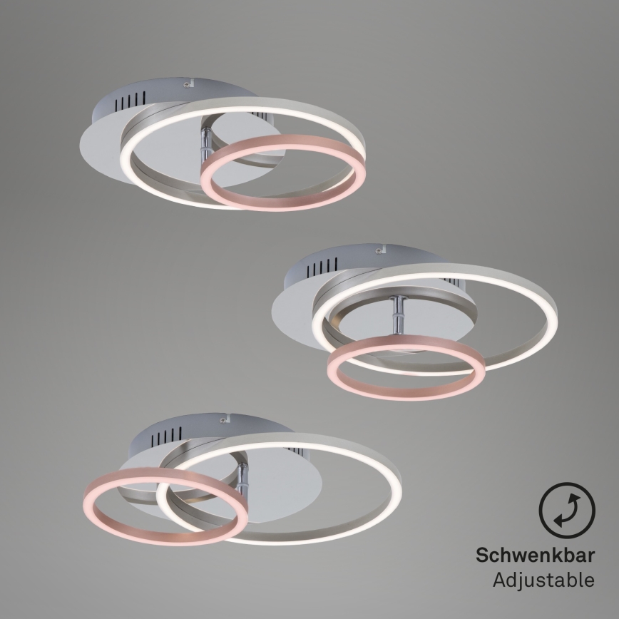Briloner 3222-018 - Iluminação de teto LED com regulação FRAMES LED/30W/230V